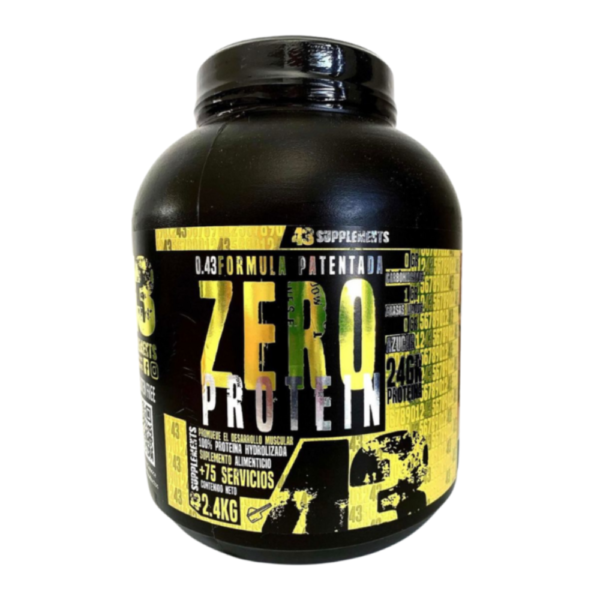 43 Supplements Zero Carbs 2.4 kg – 75 SERV