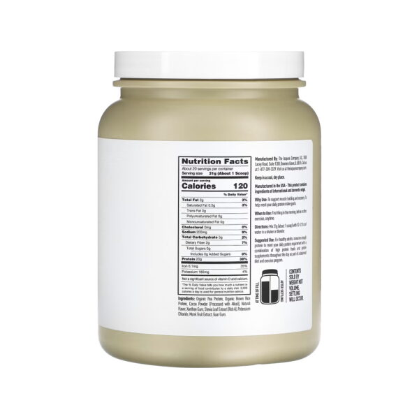 Isopure Plant Based Protein 1.37 lb (621 g) - Image 2