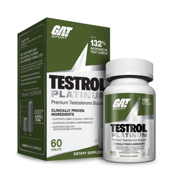 GAT SPORT TESTROL PLATINUM 60 TABS